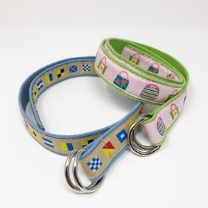 Eliza B Nautical Flag Belt + Extra Belt 38” Length